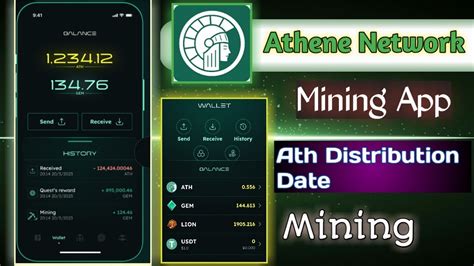 Athene Network Ath Distribution Date Athene Mining Time Athene