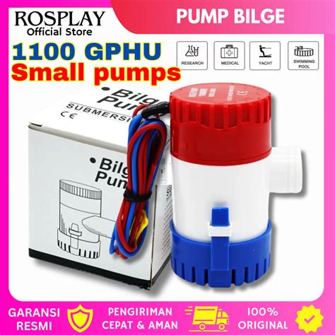 Jual Bilge Pump Pompa Air Celup DC 12V 80W 1100GPH Marine Lambung Kapal