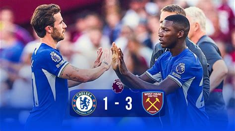 CHELSEA VS WEST HAM UNITED 1 3 PREMIER LEAGUE 2023 2024 MOISES