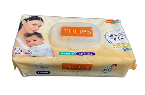 Tulips Sensitive Baby Wet Wipes At Rs Packet Baby Wet Wipe In