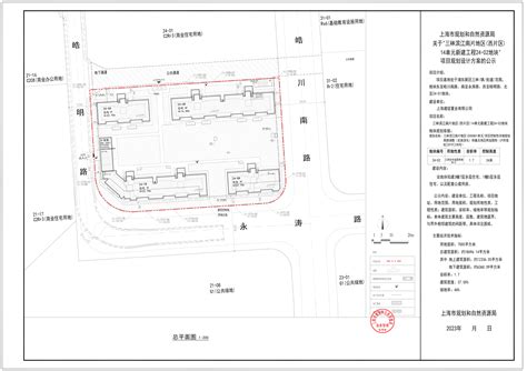 关于三林滨江南片地区（西片区）14单元新建工程24 02地块建设工程设计方案的公示上海市规划和自然资源局