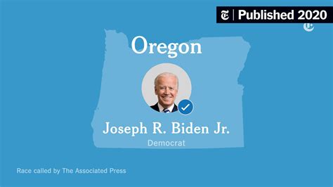 Oregon Presidential Race Results The New York Times