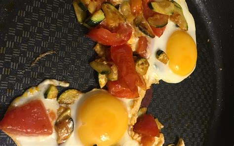 Recette Tomates Courgettes Oeufs Rapide Facile Cuisine Etudiant