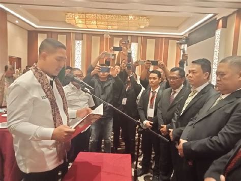 Prosesi Pelantikan Zulkarnain Pengurus Kadin Kabupaten Tangerang