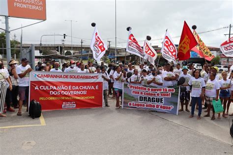 Sem Ajuda Um M S Depois Da Tempestade Moradores Da Muribeca Protestam