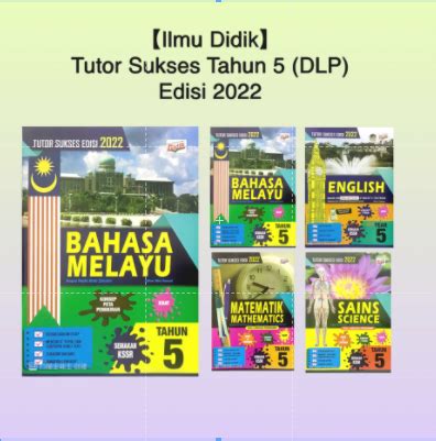 Ilmu DidikBuku Latihan Tutor Sukses Tahun 5 DLP KSSR Semakan Edisi