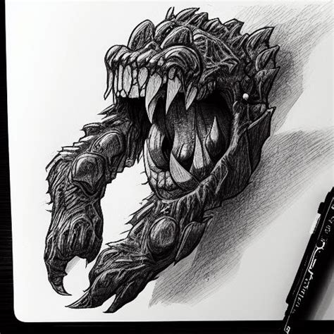 Inktober Monster by karyalangit on DeviantArt