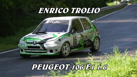 SALITA ALPE NEVEGAL 2023 ENRICO TROLIO PEUGEOT 106 E1 1600