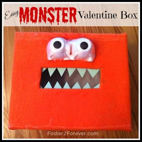 10 Great Valentine Box Ideas For Boys Foster2forever Monster