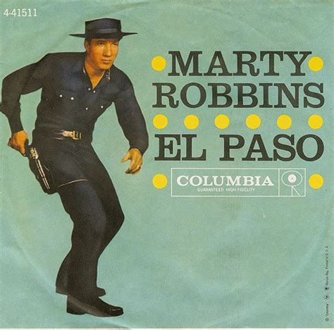 Marty Robbins El Paso Vinyl Rpm More R