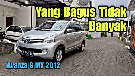 Mobil Keluarga Sejuta Umat Toyota Avanza G 2012 YouTube