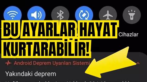 Google Deprem Uyarı Sistemi nedir Nasıl çalışır Bildirim almak için