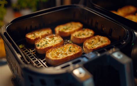 Knoblauchbrot Aus Dem Airfryer Snack Genuss Im Handumdrehen