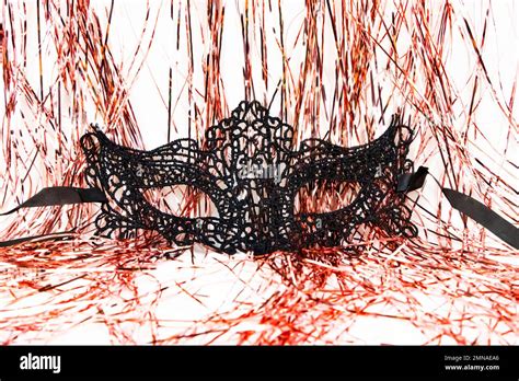 Black Lace Mask Hi Res Stock Photography And Images Alamy