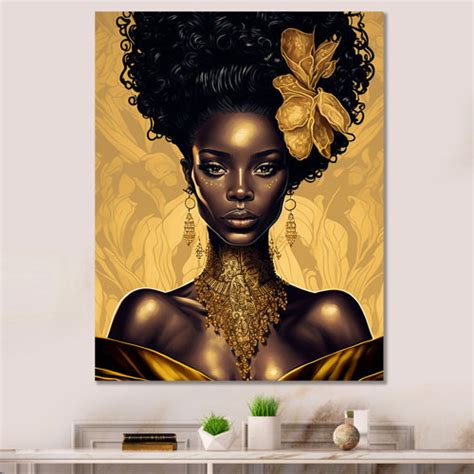 Mercer41 Beautiful Retro African American Model Iii On Canvas Print Wayfair