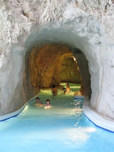 Hungarian Famous Cave Baths Miskolc Thermal Bath In Natural Cave