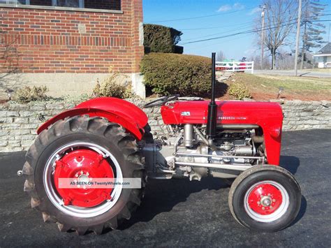 Massey Ferguson 35 Tractor Gas Restored