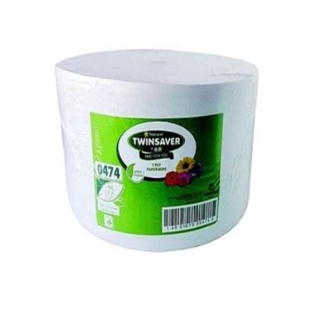 H Twinsaver 1ply Roll 0474 210x1500m Safetymate