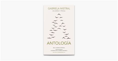 Gabriela Mistral en verso y prosa Antología on Apple Books