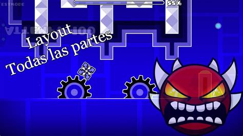 Quantum Processing Extreme Demon Layout All Parts Geometry Dash