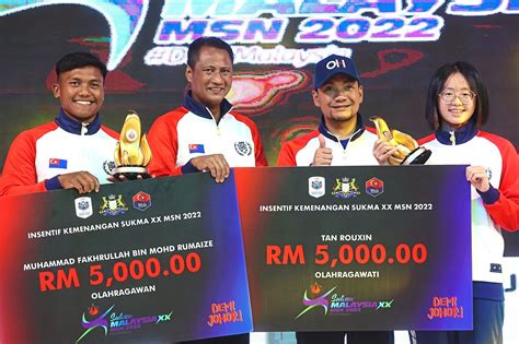 Rewarded For Their Success At Sukma The Star