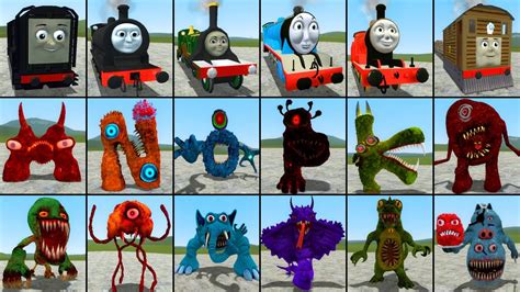 All Thomas Monster And Friends Vs All Garten Of Banban Cursed And All