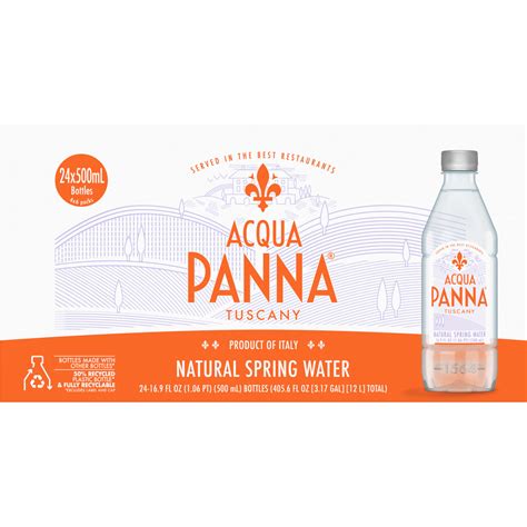 Buy Acqua Panna Natural Mineral Water Smooth Taste Toscana Fl Oz