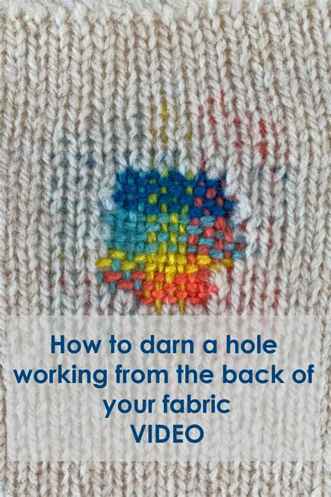 Visible Mending Tutorials Guides And Materials — Collingwood Norris