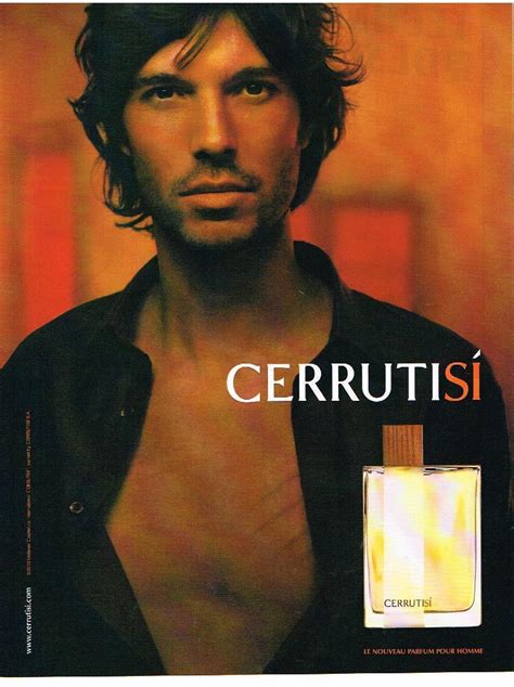 Publicite Advertising Cerruti Si Boutique Parfums Ebay