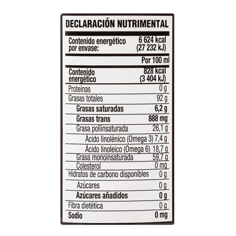 Aceite Puro De Canola Great Value De 800 Ml Walmart