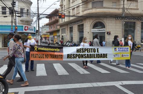 Emdurb Inicia Programa O Do Maio Amarelo Mar Lia Not Cia