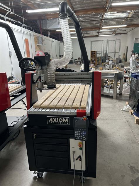 Axiom Auto Route 8 Elite CNC Router 24 X 48 2019 Dust Collector