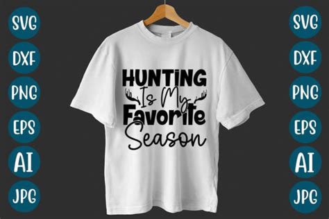 Hunting Is My Favorite Season SVG Graphic By Svgmaker Creative Fabrica