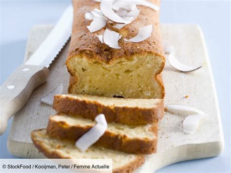 Cake Moelleux à La Noix De Coco Découvrez Les Recettes De Cuisine De Femme Actuelle Le Mag