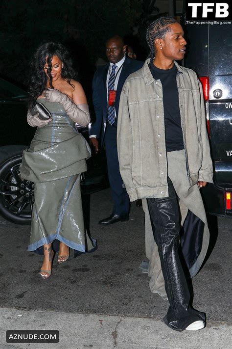 Rihanna Sexy Seen Flaunting Her Hot Figure At The Black Panther Wakanda Forever Premiere In Los