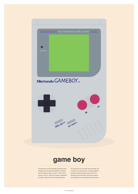 The Original Game Boy Print By Deluxepepsi On Deviantart