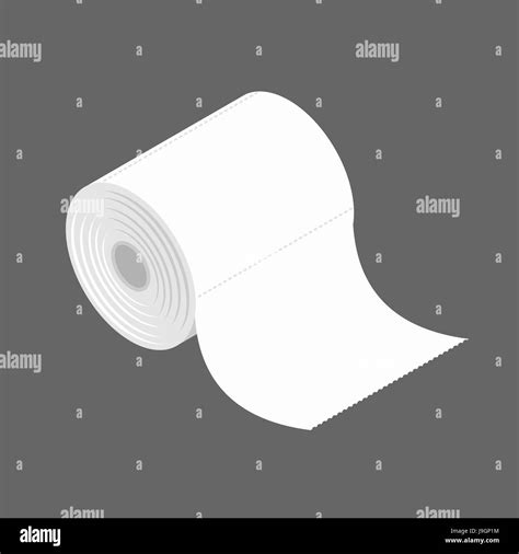 Tube De Papier Toilette En Carton Banque D Images Vectorielles Alamy