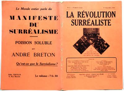 The first issue of La révolution surréaliste 1924