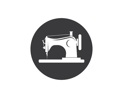 Premium Vector Sewing Machine Icon Logo Vector