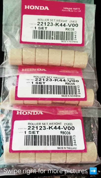 Pulley Ball Roller Weight Set Honda Beat Fi K V