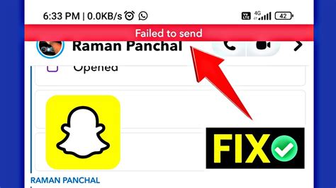 How To Fix Snapchat Failed To Send When Refresh Problem Solve YouTube