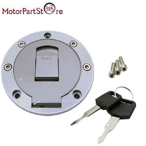 Fuel Gas Petrol Tank Cap With Lock Keys Screw Bolts For Yamaha Fzr