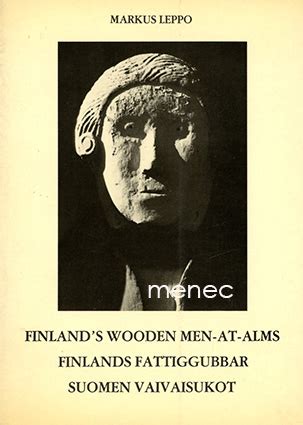 Antikvaarinen Kirjakauppa Menec Leppo Markus Finland S Wooden Men