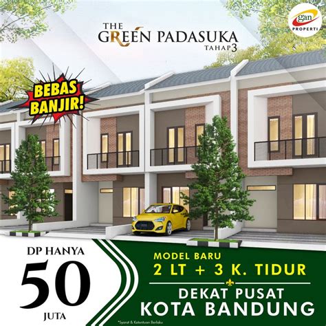 Rumah Model Baru The Green Padasuka Cicaheum Mandalajati Jatihandap