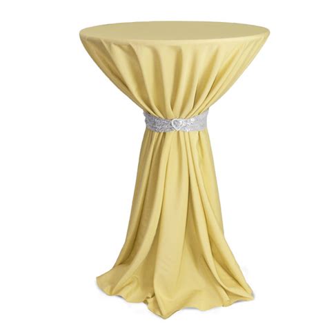 108 Inch Round Polyester Tablecloth Pastel Yellow Your Chair Covers Inc