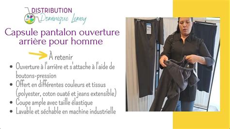 Distribution Dominique Lemay Capsule Pantalon Ouverture Arrière Sans Siège Ou Sans Fond