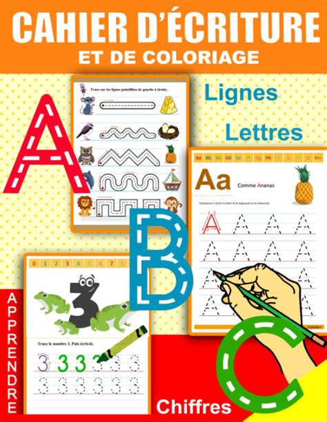 Cahier D Ecriture Et De Coloriage Apprenons Tracer Les Formes Les