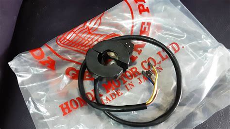 HONDA ATC250R XR185 XR200 XR500 HANDLE SWITCH LIGHTING ASSY NOS JAPAN