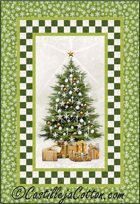 Christmas Panel Quilt Pattern