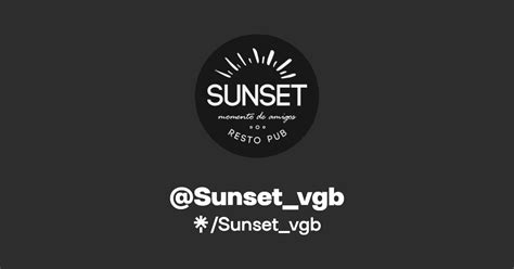 Sunset Vgb Instagram Linktree